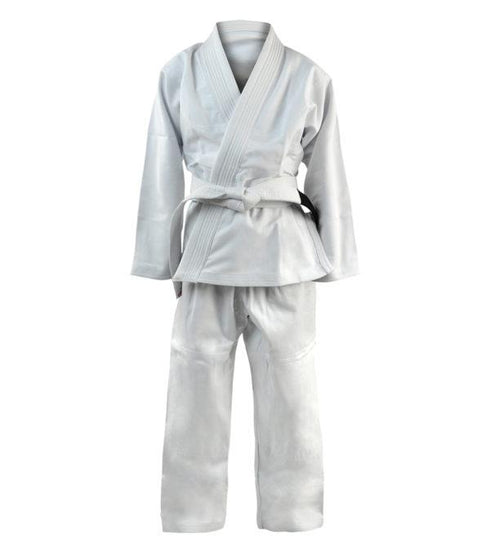 Combat Corner Recruit Youth BJJ GI – FREE WHITE BELT-WHITE-2